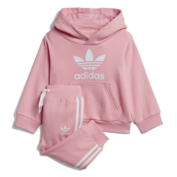 Stylish and comfortable adidas Originals unisex-baby Trefoil Hoodie Set.