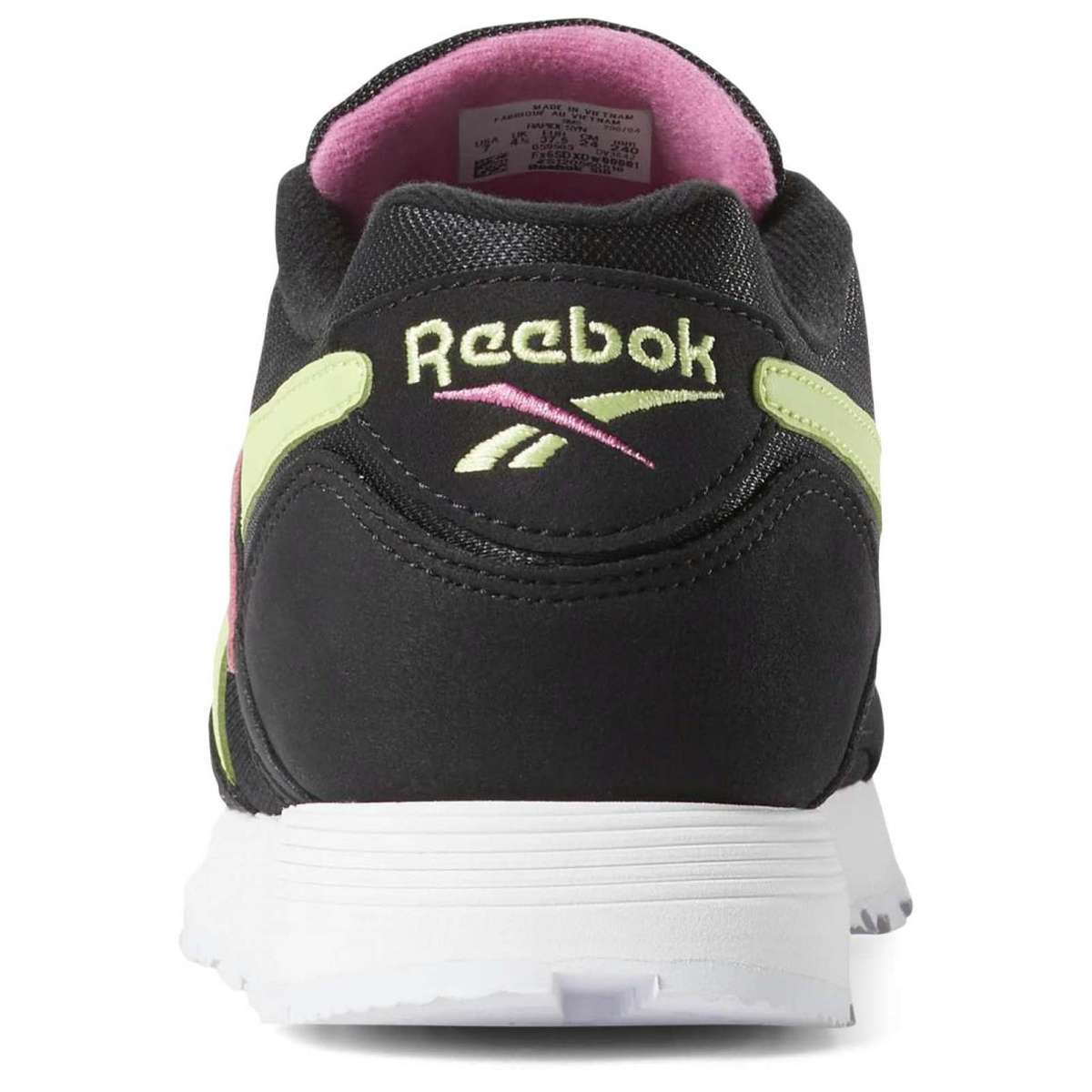 Reebok Women's Rapide Shoes,DV3642,Black/White/Pink/Lime