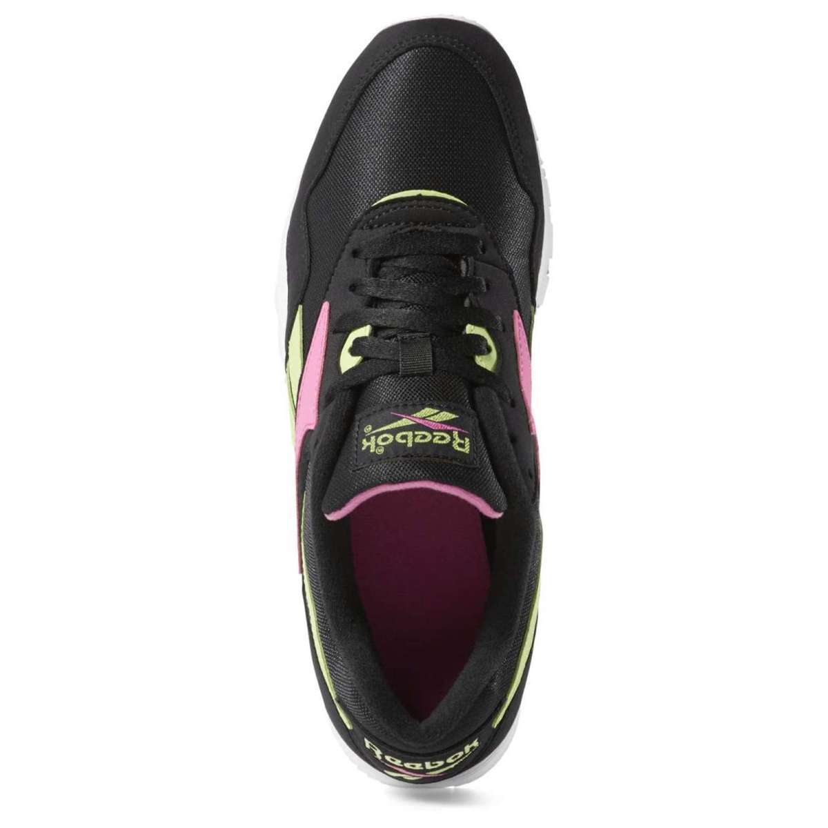 Reebok Women's Rapide Shoes,DV3642,Black/White/Pink/Lime