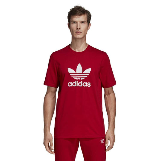 adidas Originals Men's Trefoil T-Shirt, H06639, Green/White