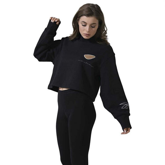 Reebok Womens RCPM Daytona Graphic Crew Sweatshirt 