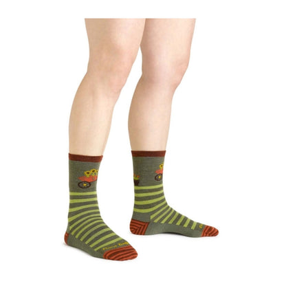 Darn Tough Women's Animal Haus Crew Lightweight Lifestyle Sock - Herb