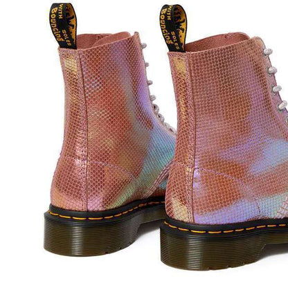 Dr. Martens Women's 1460 Pascal Iridescent Boots (Pink)