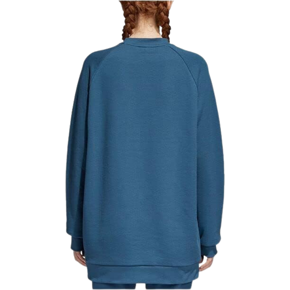 adidas Originals Women's Oversized Trefoil Sweatshirt, offering comfort and style.