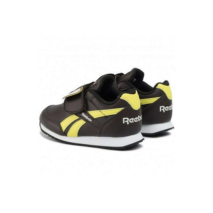 Reebok Kid's(Toddler) Royal Classics Jogger 2 Shoes,EF3756,Dark Brown/Hero Yellow/Classic White