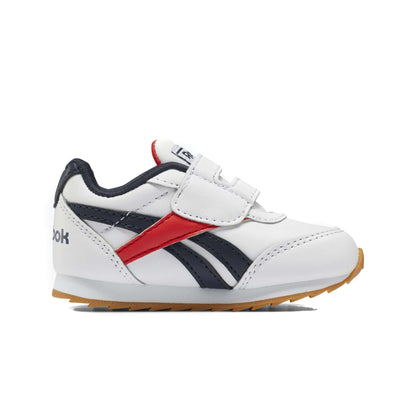 Reebok Kid's(Toddler) Royal Classics Jogger 2 Shoes,EH2111,White / Collegiate Navy / Radiant Red