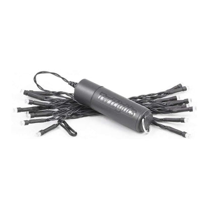 Portable LED string lights featuring a flexible cord, compact battery-powered design, and warm ambient illumination for campsites, tents, hammocks, and outdoor gatherings