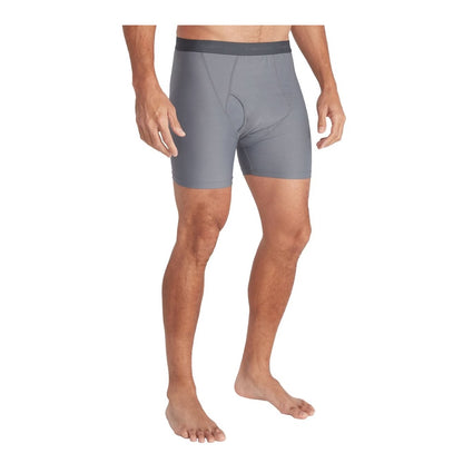Men’s boxer brief underwear featuring lightweight moisture-wicking fabric, a supportive stretch fit, soft elastic waistband, and breathable construction for everyday comfort and travel