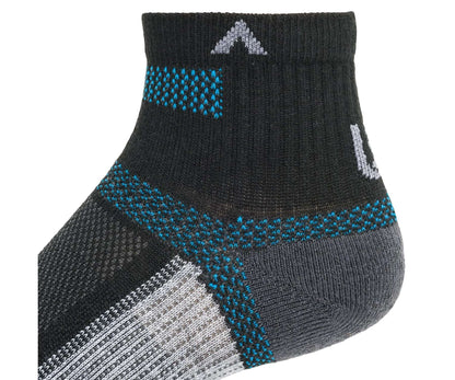 WIGWAM Ultra Cool-Lite Quarter, F6282-22F, Black II 