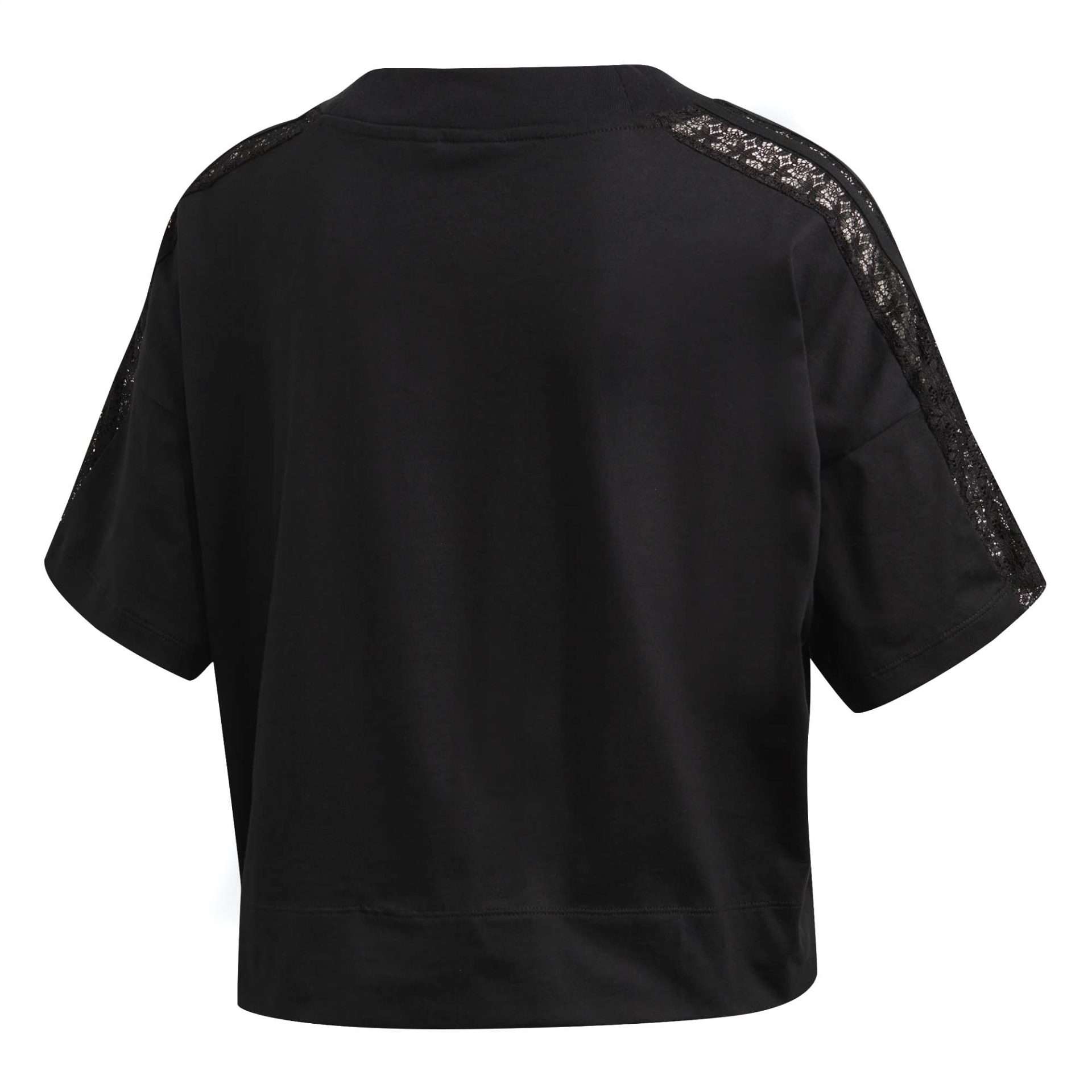 adidas Originals Women's Cropped Lace Tee 