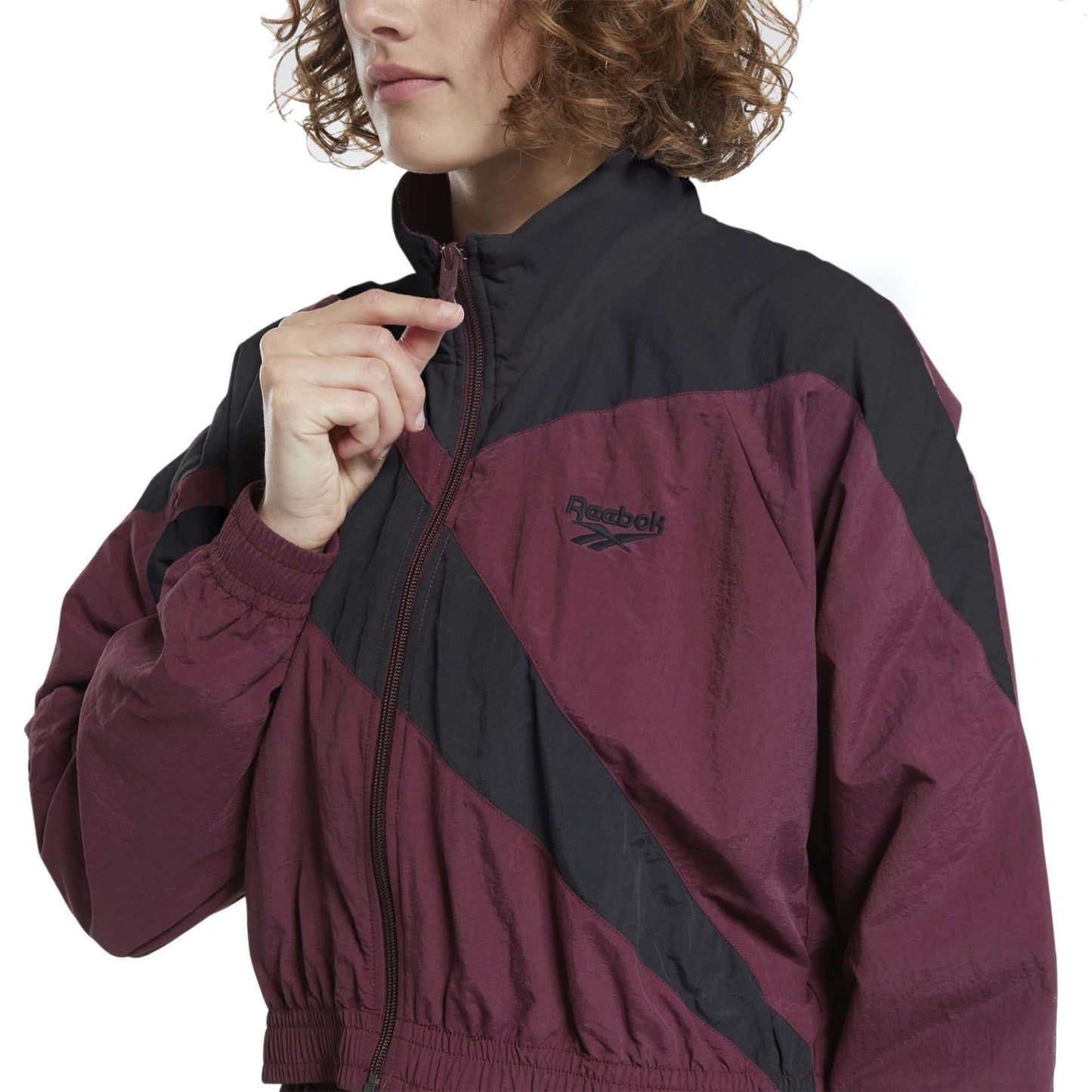 Reebok Women's Classics Vector Cropped Track Jacket 