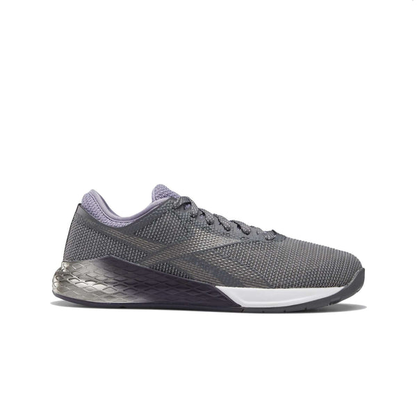 Reebok Women's Nano 9 Training Shoes,FU7571,Cold Gray / Silver Metallic / White