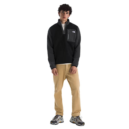 The North Face Men's  Men’s Yumiori ¼-Zip TNF Black/Asphalt Grey/Monument Grey