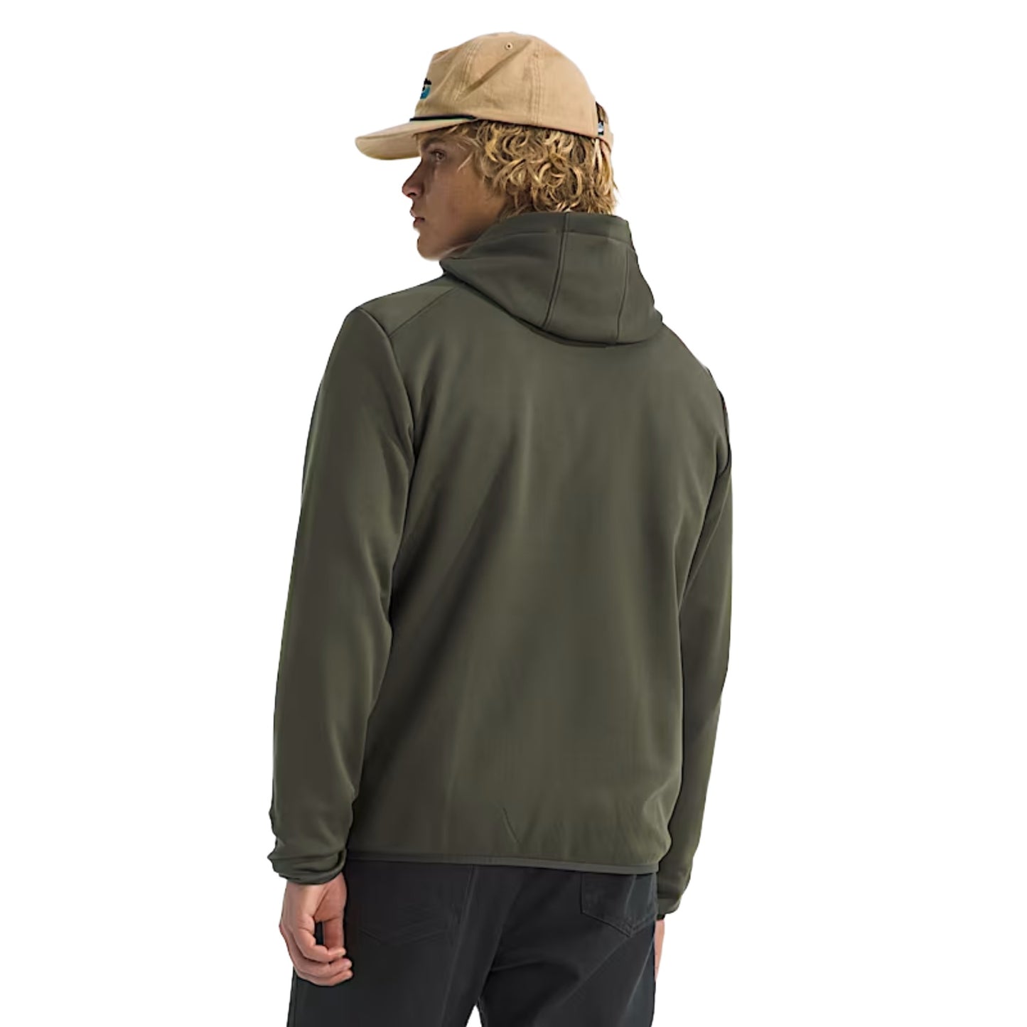 The North Face Performance Fleece Full-Zip Hoodie - New Taupe Green