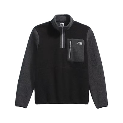 The North Face Men's  Men’s Yumiori ¼-Zip TNF Black/Asphalt Grey/Monument Grey