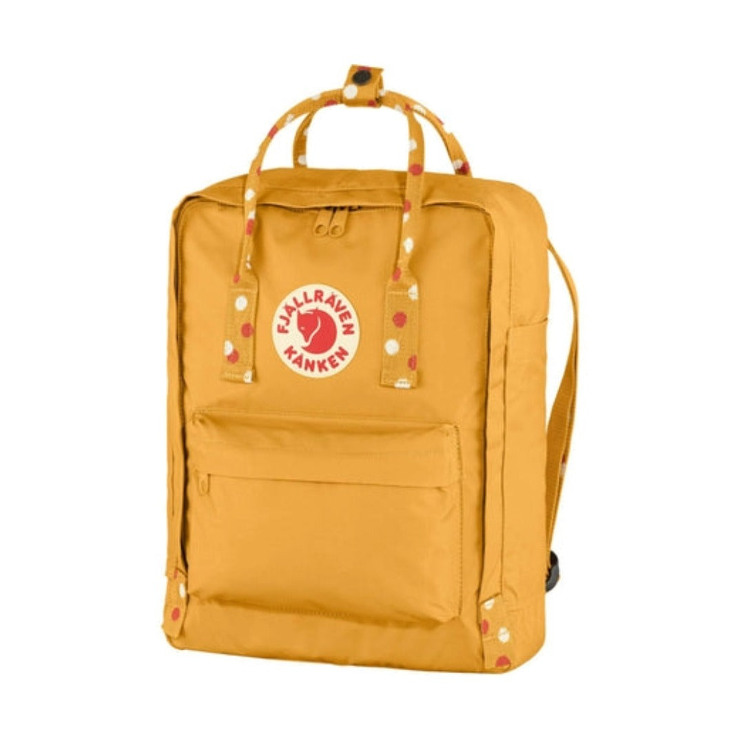 Fjallraven Kanken Backpack 23510-160-916 Ochre-Confetti Pattern