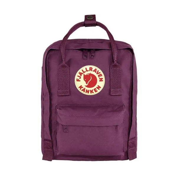 Fjällräven Kånken Sling bag with a compact rectangular shape, adjustable crossbody strap, top handles, and front zip pocket, styled for everyday casual carry