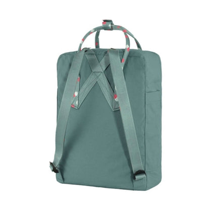 Fjallraven Kanken Backpack 23510-664-916 Frost Green Confetti Pattern