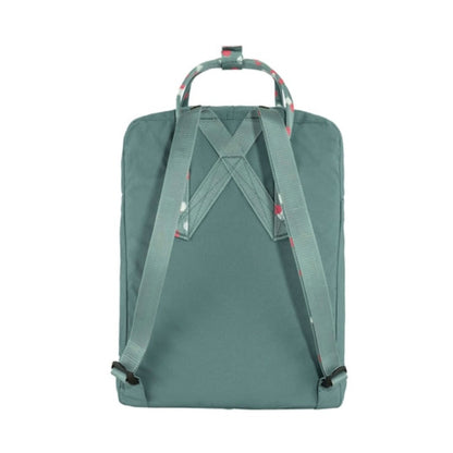 Fjallraven Kanken Backpack 23510-664-916 Frost Green Confetti Pattern