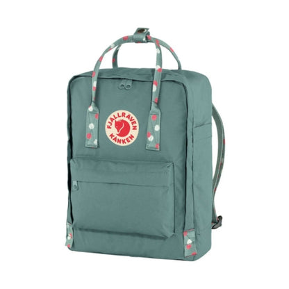 Fjallraven Kanken Backpack 23510-664-916 Frost Green Confetti Pattern