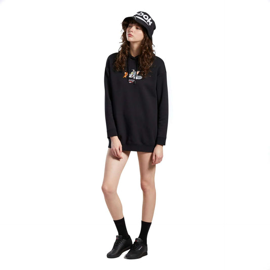 Reebok Women's Classics Tom and Jerry Hooded Dress (Previous Season)