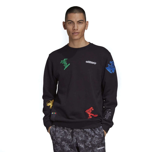 adidas Originals Men's Goofy Crew Sweatshirts 