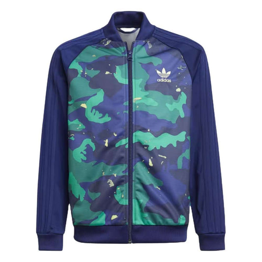 adidas Originals Boys' Big Pack Camo Print Superstar Top