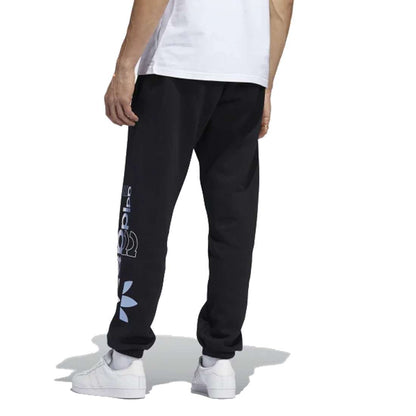 adidas Originals Men's LOGO PLAY SWEAT PANTS ,H33611 , Black / Ambient Sky