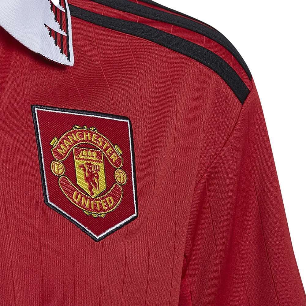 adidas Boy's MANCHESTER UNITED 22/23 HOME JERSEY #H64049