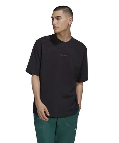 adidas Men's Easter Pack 2.0 Rib Detail Short Sleeve Tee , HB8044, Black