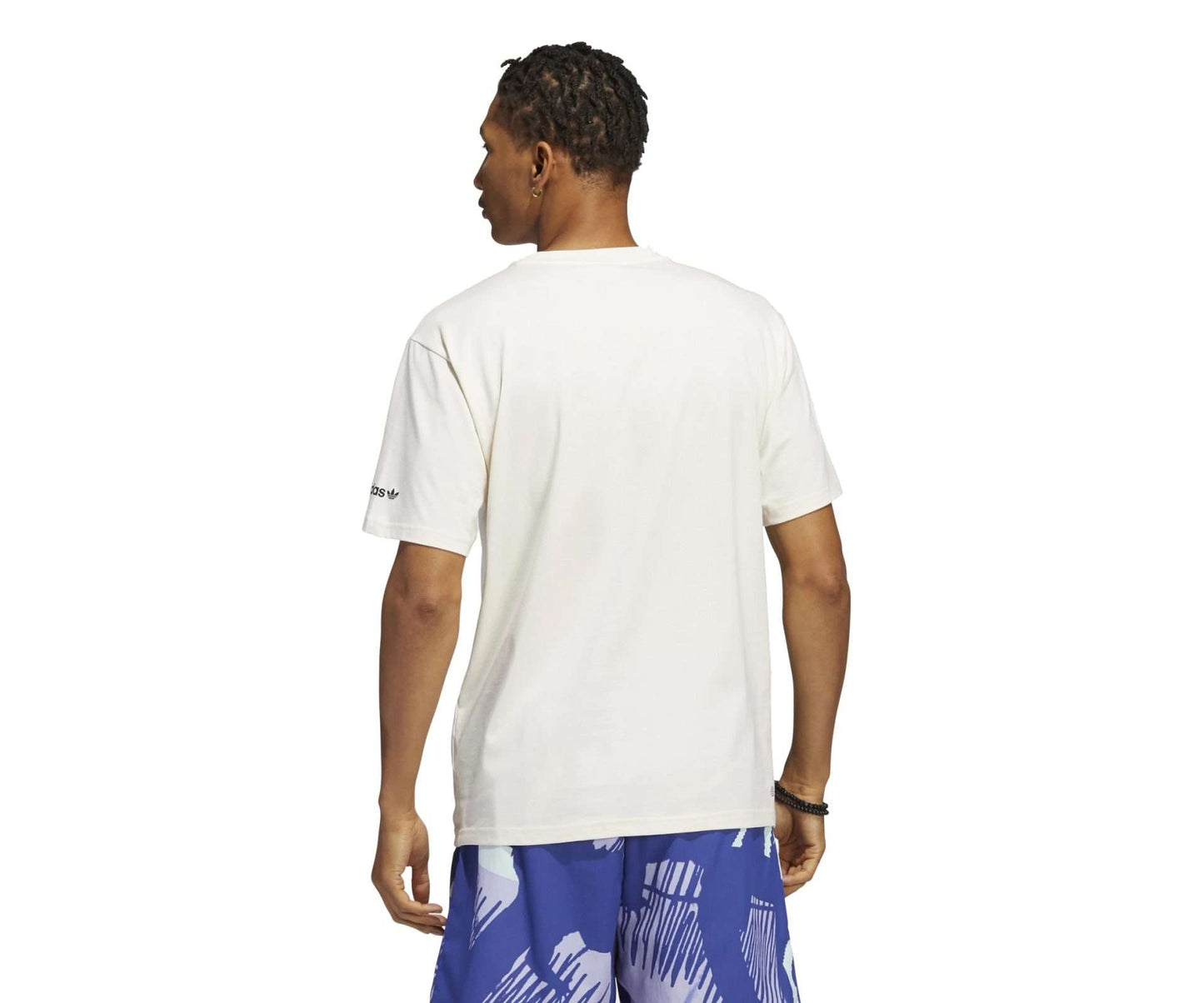 adidas MEN'S FRIENDS OF NATURE CLUB SHORT SLEEVE TEE , HC2141, NON DYED/MULTICOLOR