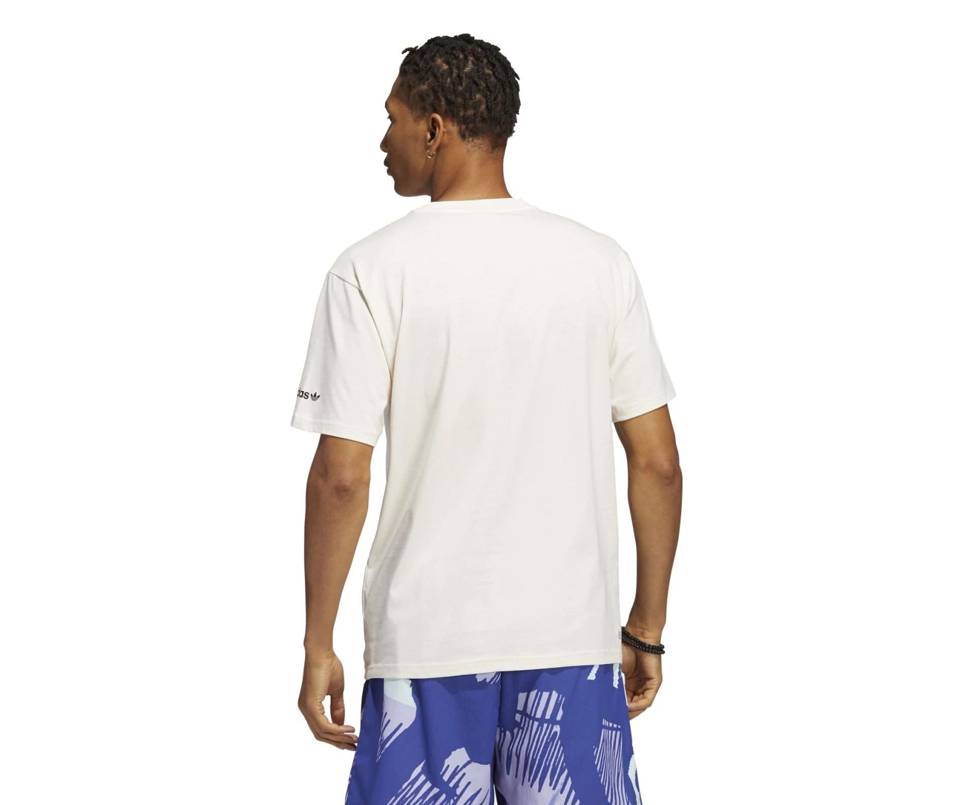 adidas MEN'S FRIENDS OF NATURE CLUB SHORT SLEEVE TEE , HC2141, NON DYED/MULTICOLOR