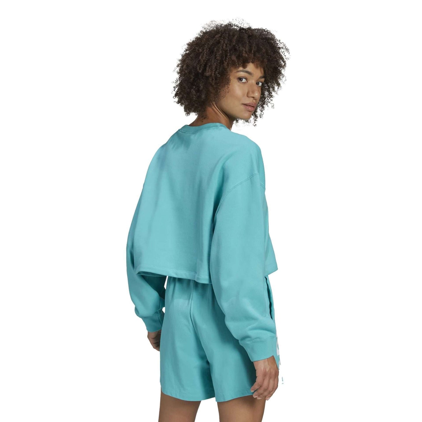 adidas Originals Women's Foundation Q2 Sweater , Hd9794, Semi Mint Rush