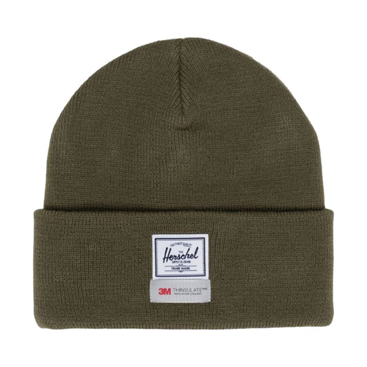 Herschel Supply Co. Elmer beanie featuring a cuffed knit design, soft fabric, and logo patch for casual cold-weather wear.