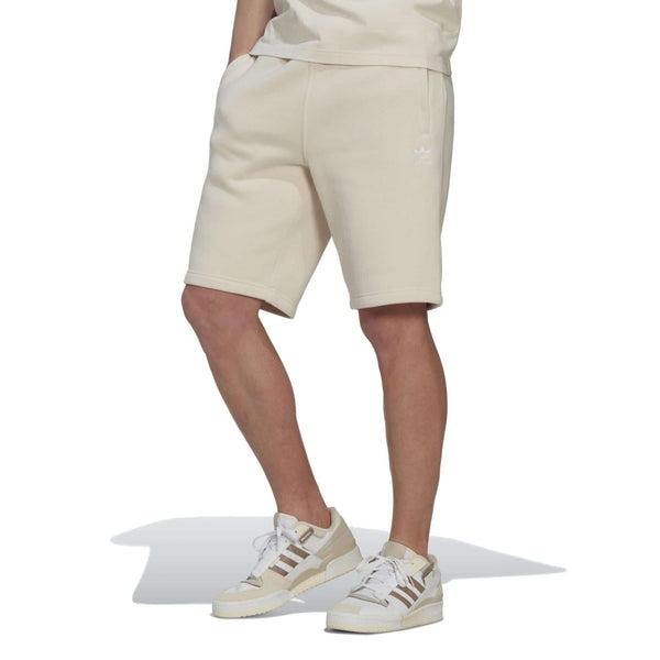 adidas Originals Men's Adicolor Essentials Trefoil Shorts , HK0183, Wonder White