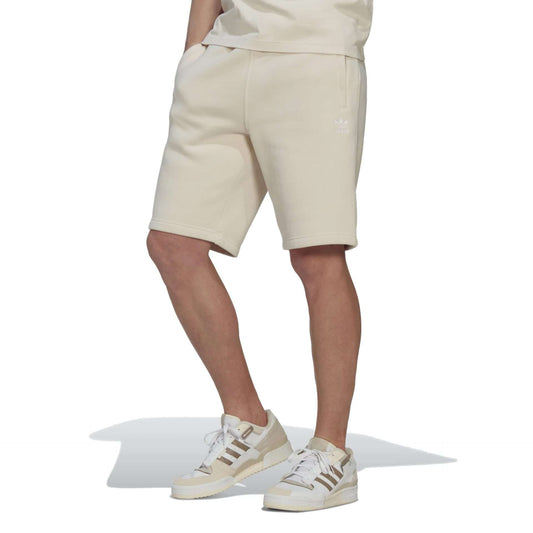 adidas Originals Men's Adicolor Essentials Trefoil Shorts , HK0183, Wonder White