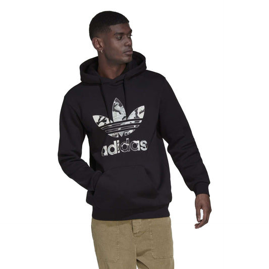 adidas Men's Originals CAMO SERIES INFILL HOODIE , HK2803, Black