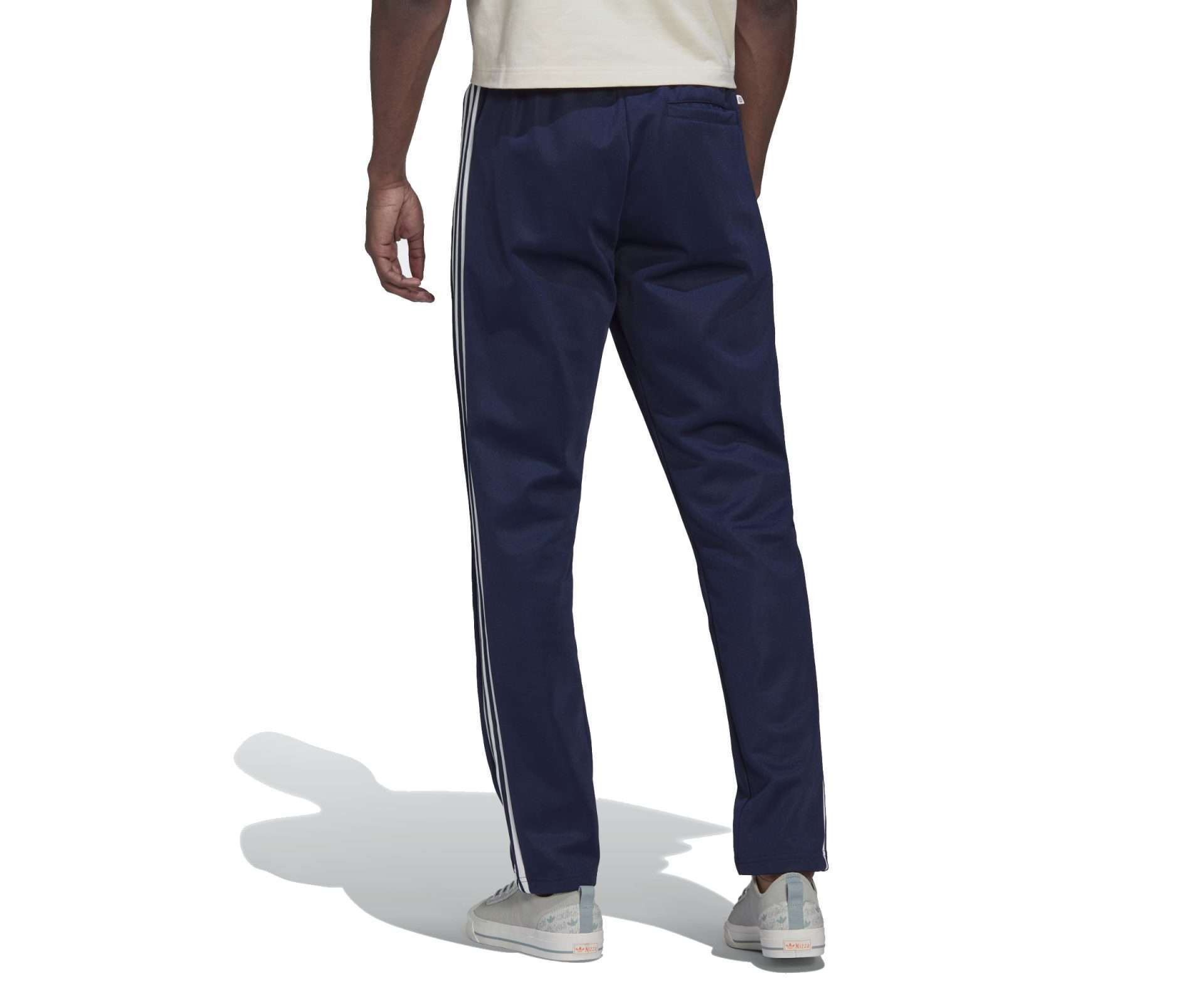 adidas MEN'S ORIGINALS ADICOLOR CLASSICS BECKENBAUER PRIMEBLUE TRACKSUIT BOTTOMS , HK7372, Night Indigo