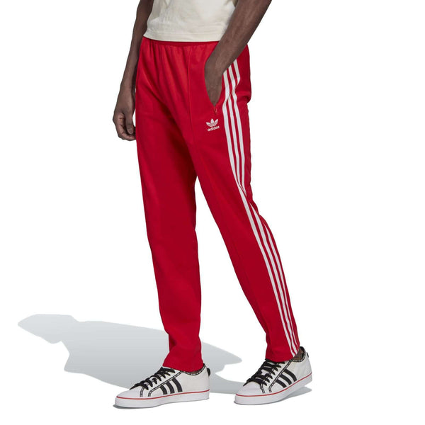 adidas ORIGINALS ADICOLOR CLASSICS BECKENBAUER PRIMEBLUE TRACK PANTS , HK7373, Vivid Red