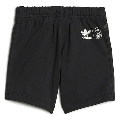 adidas Originals GRAPHIC COLLAB SHORTS AND TEE SET , HK9769, Non Dyed / Black