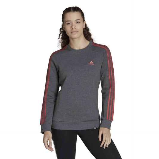 adidas Essentials 3-Stripes Fleece Sweatshirt