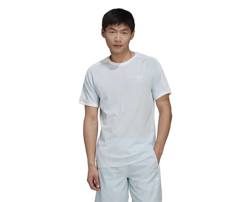 adidas Originals Men's Adicolor Classics Trace Tee , HM4914, Almost Blue