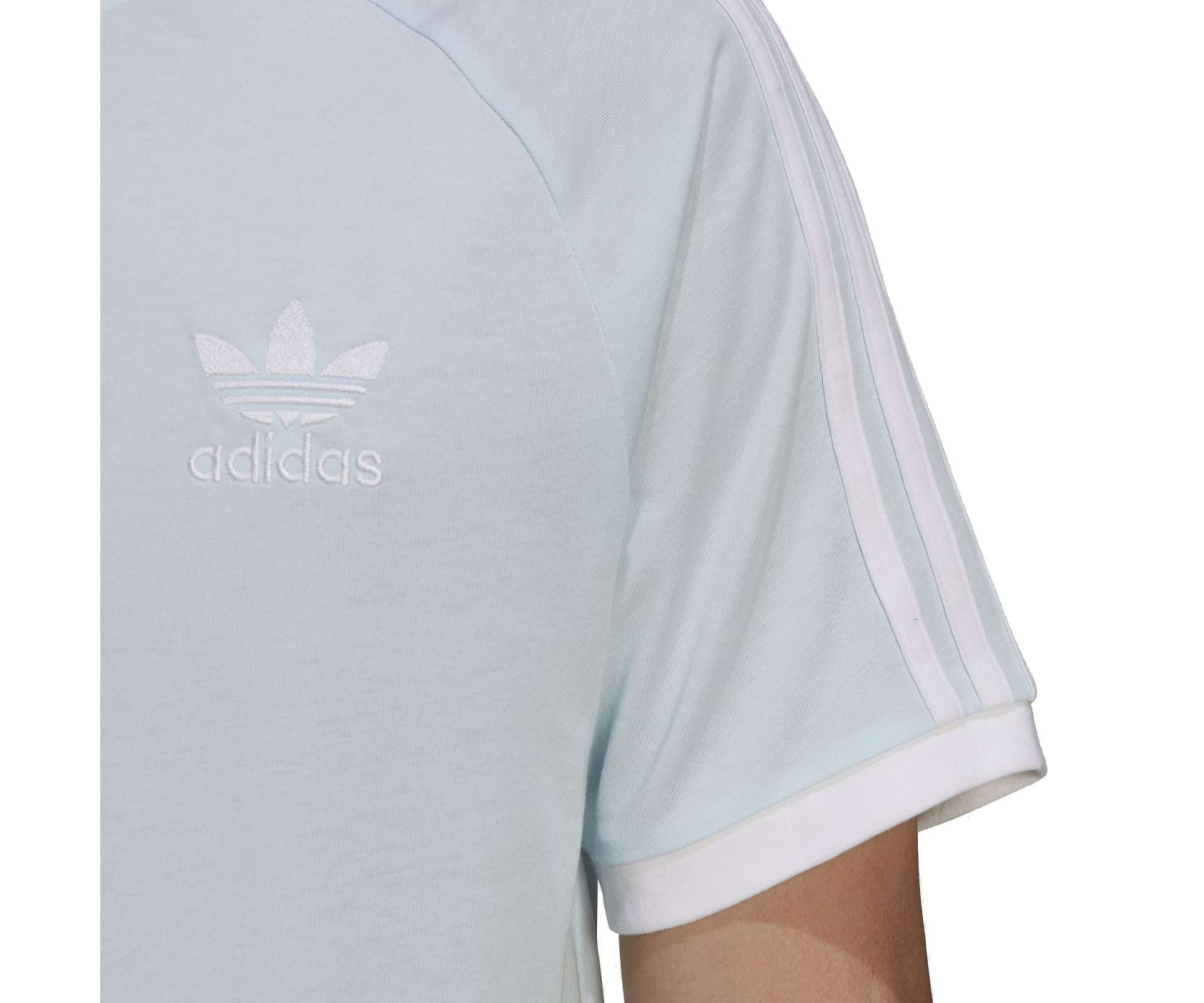 adidas Originals Men's Adicolor Classics Trace Tee , HM4914, Almost Blue