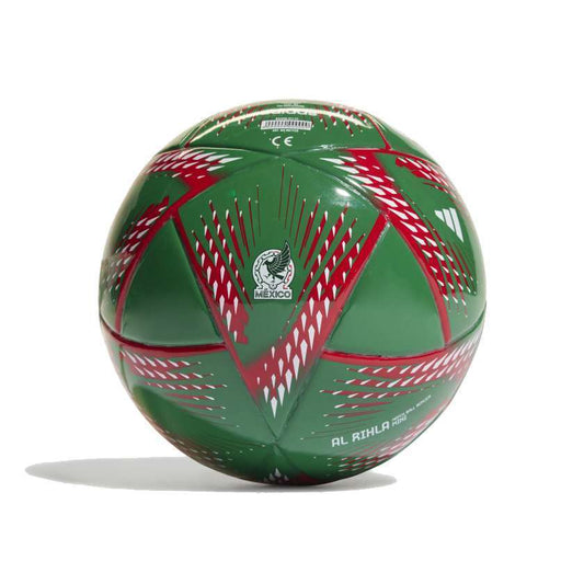 adidas Soccer MEXICO AL RIHLA MINI BALL , HN1920, Vivid Green / Scarlet / White