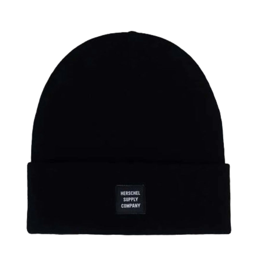 Herschel Abbott beanie with a ribbed knit design, snug fit, and minimalist style for everyday cold-weather use.