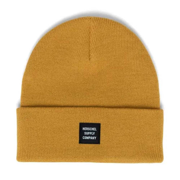 Herschel Abbott beanie with a ribbed knit design, snug fit, and minimalist style for everyday cold-weather use.