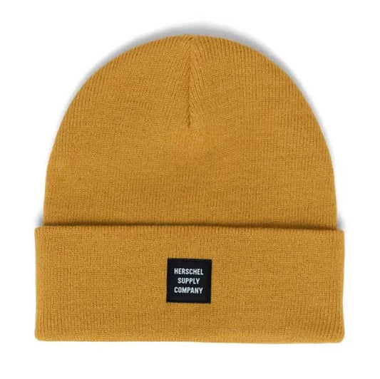 Herschel Abbott beanie with a ribbed knit design, snug fit, and minimalist style for everyday cold-weather use.