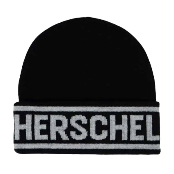 Herschel Elmer HSC beanie with a cuffed knit design, soft stretch fabric, and logo patch for everyday cold-weather wear.
