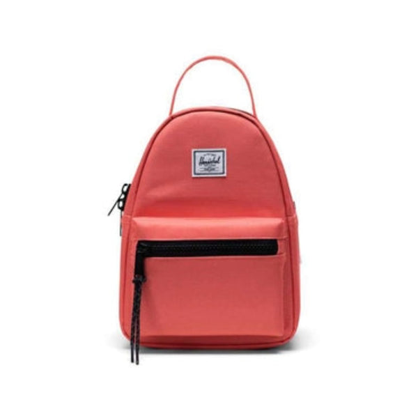 Herschel Nova Mini backpack with a sleek compact design, dual top handles, and zip closure for convenient everyday carry.