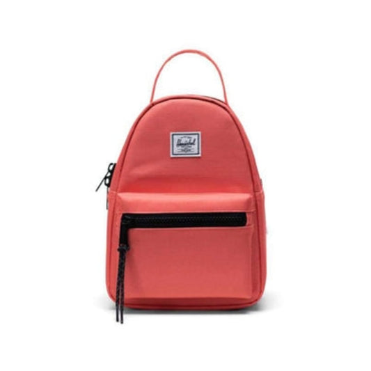 Herschel Nova Mini backpack with a sleek compact design, dual top handles, and zip closure for convenient everyday carry.
